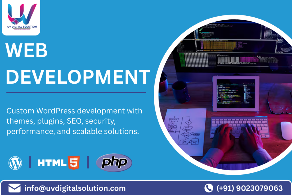 Website Development Company in Ahmedabad – UV Digital Solution