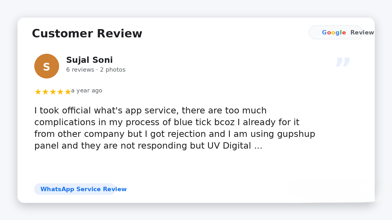 Google Review 9 new